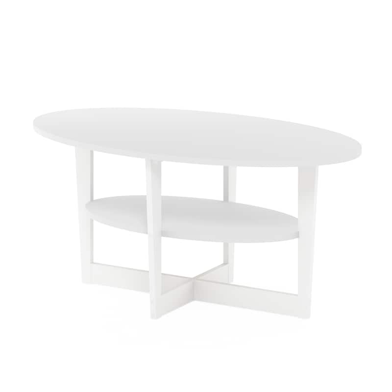 Furinno JAYA Oval Coffee Table