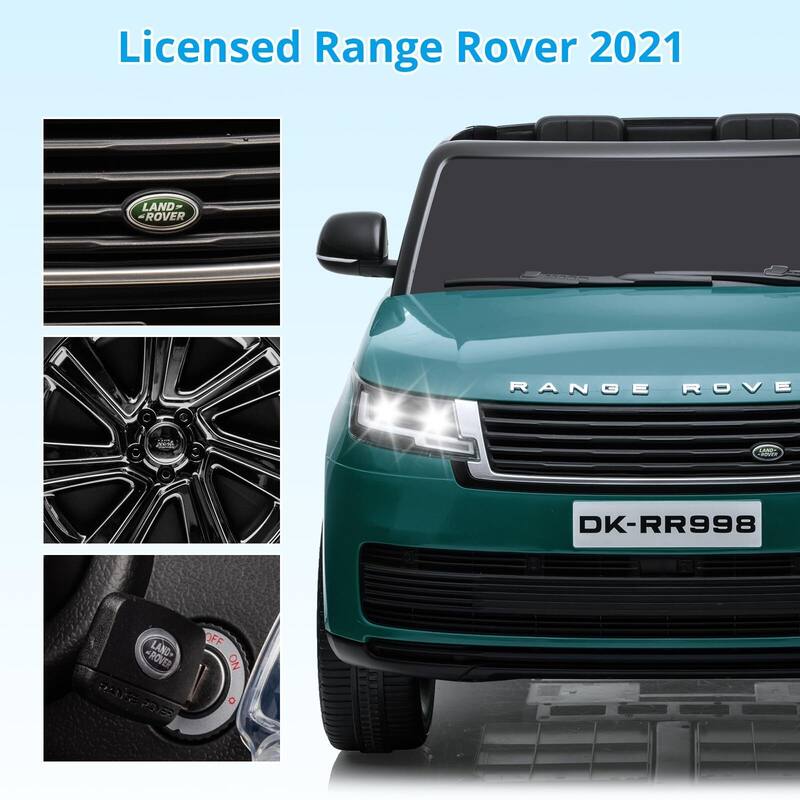 24V 2-Seater Licensed Land Rover Ride On Car Toy