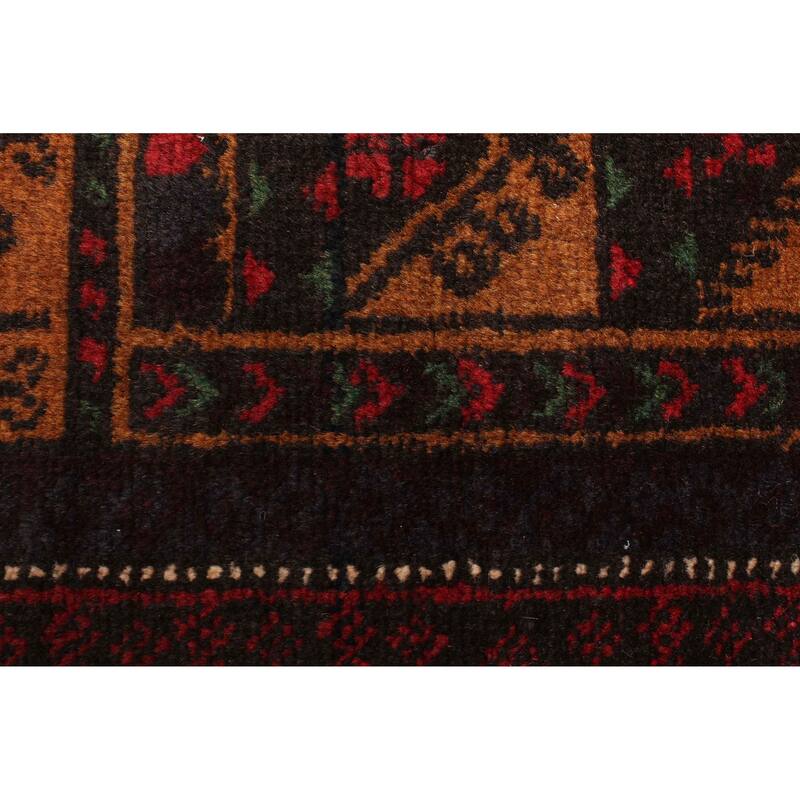 ECARPETGALLERY Hand-knotted Teimani Brown Wool Rug - 2'10 x 4'7