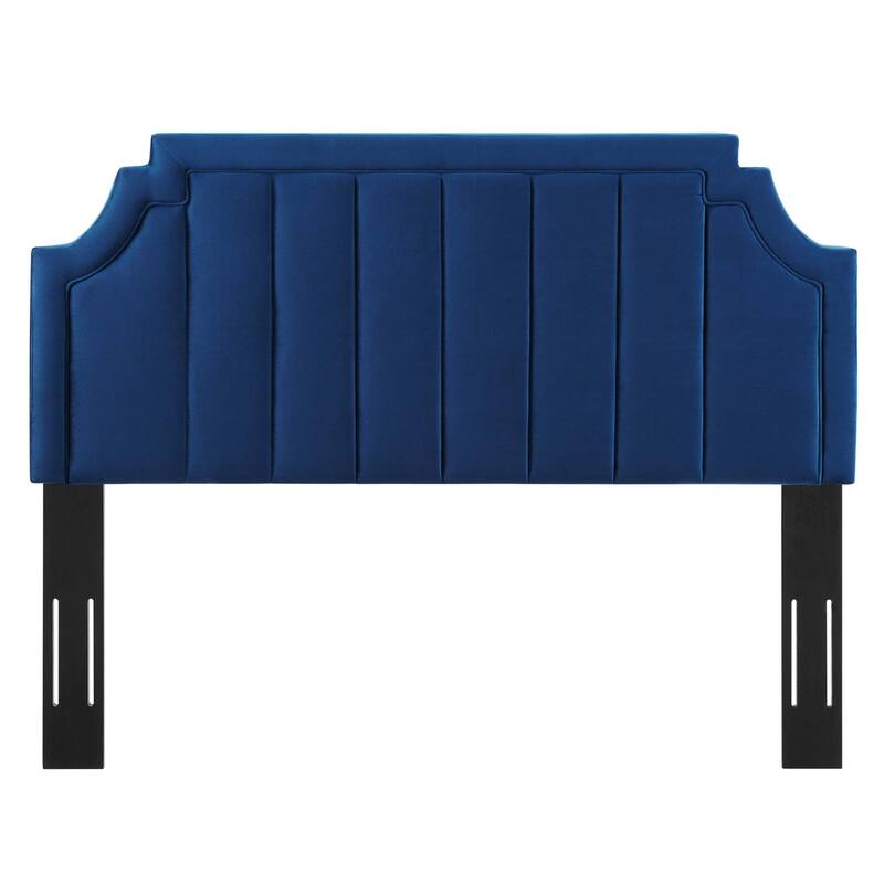 Alyona Channel Tufted Performance Velvet Full/Queen Headboard