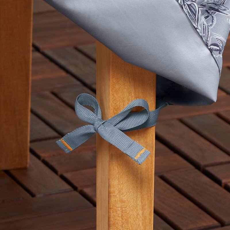 Vera Bradley by Classic Accessories Water-Resistant Adirondack Patio Chair Cover, 32 x 34 x 32 Inch, Rain Forest Toile Gray