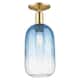 Option Champagne Bronze / Sapphire Blue Shade