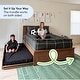 preview thumbnail 9 of 19, Max and Lily Farmhouse Full Bed with Panel Headboard with Trundle