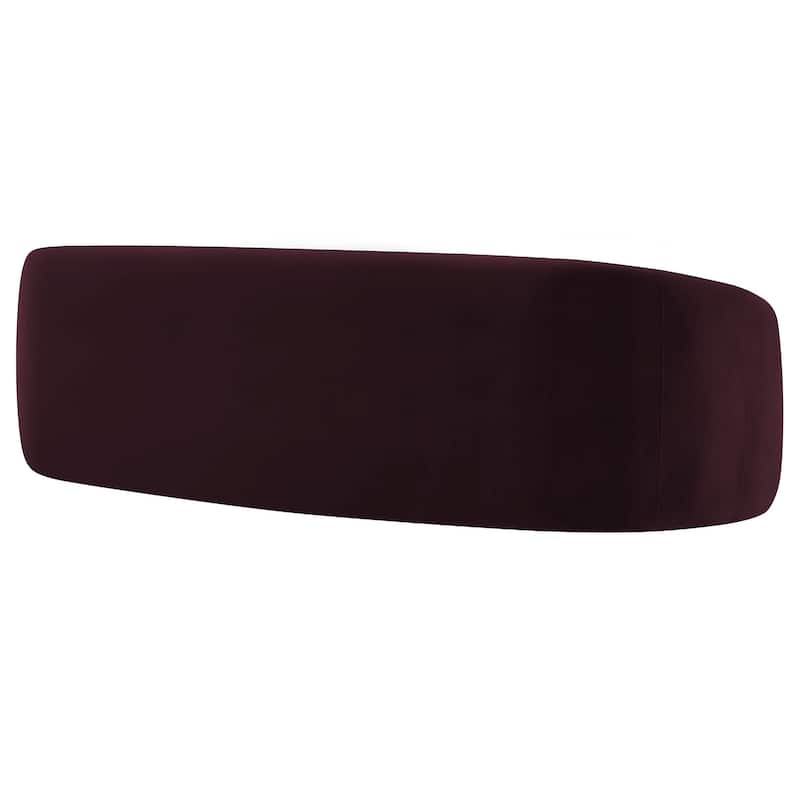 Contessa Curved Performance Velvet Sofa