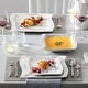 preview thumbnail 47 of 45, MALACASA Flora Wavy Modern Porcelain Dinnerware Set (Service for 6)