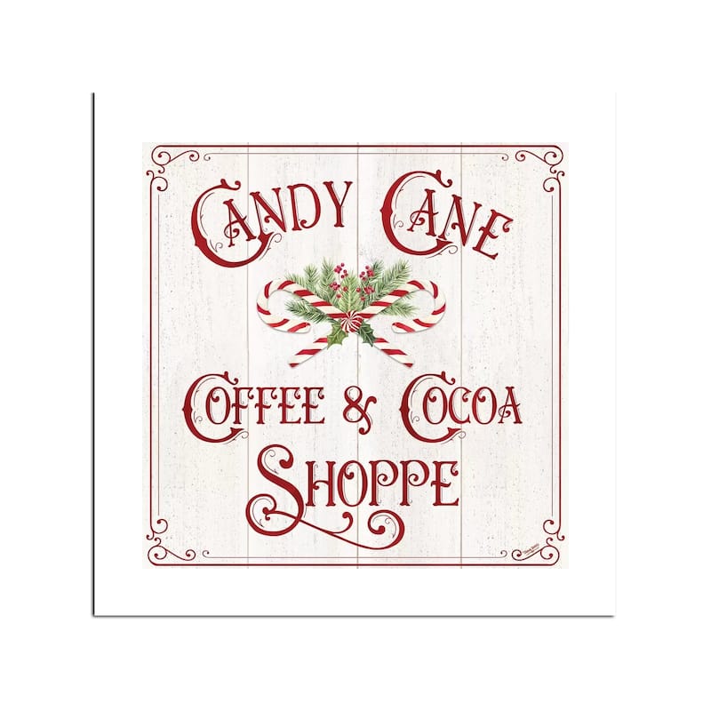 Vintage Christmas Signs Fine Art by Tara Reed - Multi