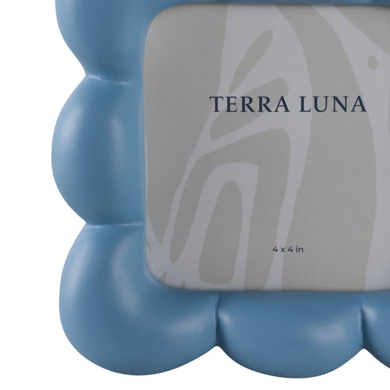 Modern Glass Square Bubble Picture Frame for Home Decor