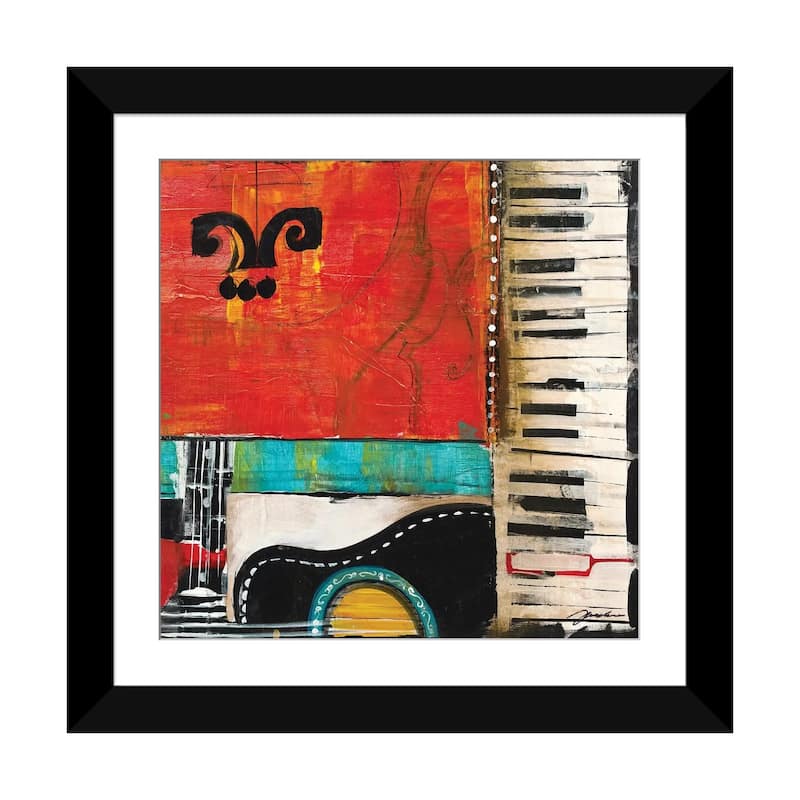 iCanvas "Sheet Music IV" by Liz Jardine - Black - 24x24x1