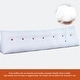 preview thumbnail 81 of 182, WOWMAX Large Reading Wedge Headboard Pillow for Bed Rest Back Support