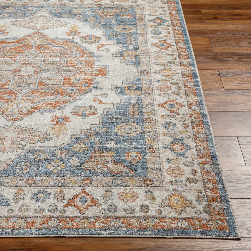 Livabliss Lillian Machine Washable Oriental Area Rug