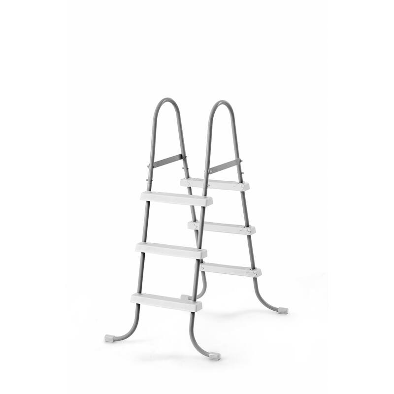 Intex Steel Frame Pool Ladder for 42” Wall Height Pools and 10’ Round Pool Cover - 17.75