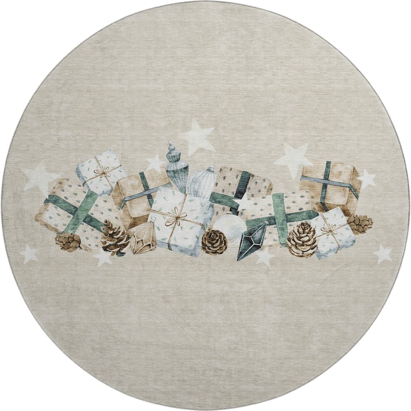 Premium Washable Super Soft Christmas Presents Mayfield Rug