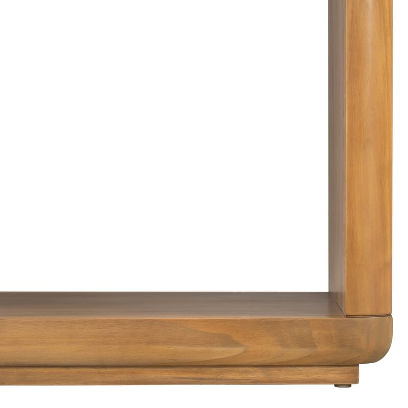 Christopher Knight Home - Mirod Elegant Minimalist Console Table with Curved Corners and U-Base Design