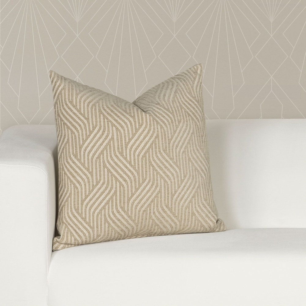 The Great Gatsby Riches Art Deco Throw Pillow Cover & Insert