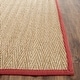preview thumbnail 65 of 120, SAFAVIEH Natural Fiber Oceana Herringbone Seagrass Rug