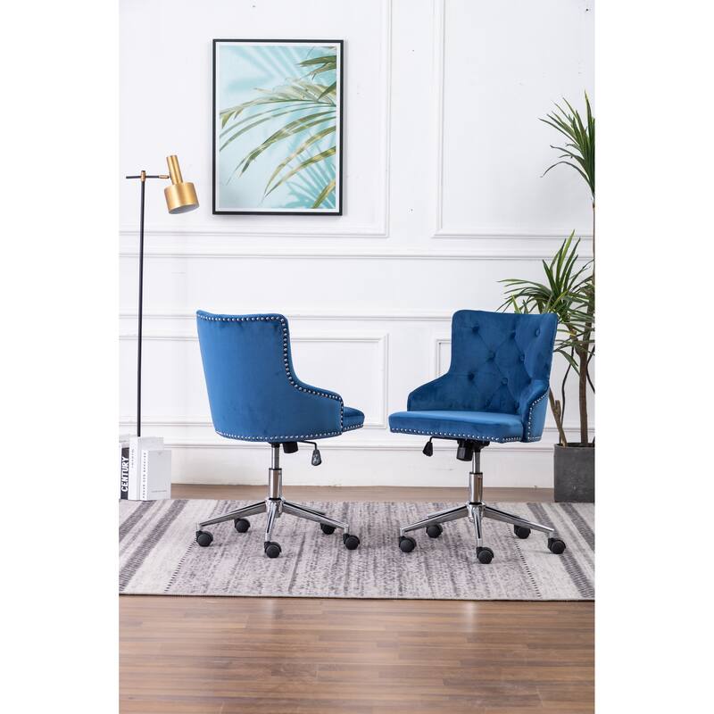 Best Quality Furniture Velvet or Faux Leather Office Chair