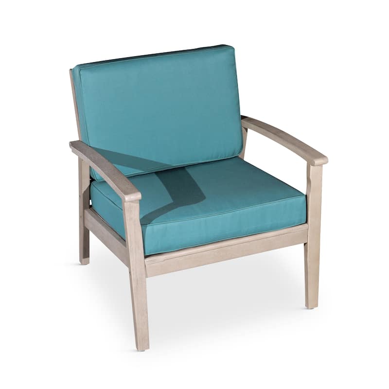 DTY Outdoor Living Longs Peak Deep Seat Eucalyptus Chair
