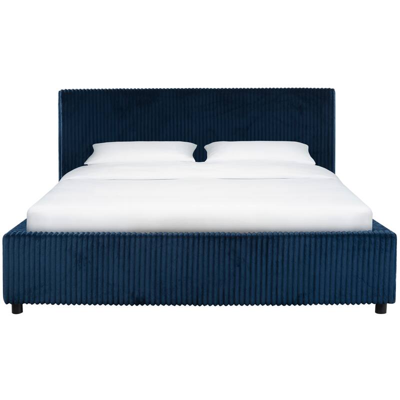 SAFAVIEH Couture Mallika Plush Corduroy Bed.