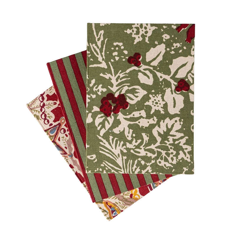Couleur Nature Noel Journal Bundle - Set of 3 - 5" x 7" x 1"