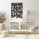 preview thumbnail 2 of 4, 'Ink.Letter.Love VIII' Wrapped Canvas Wall Art by Corey Morrow