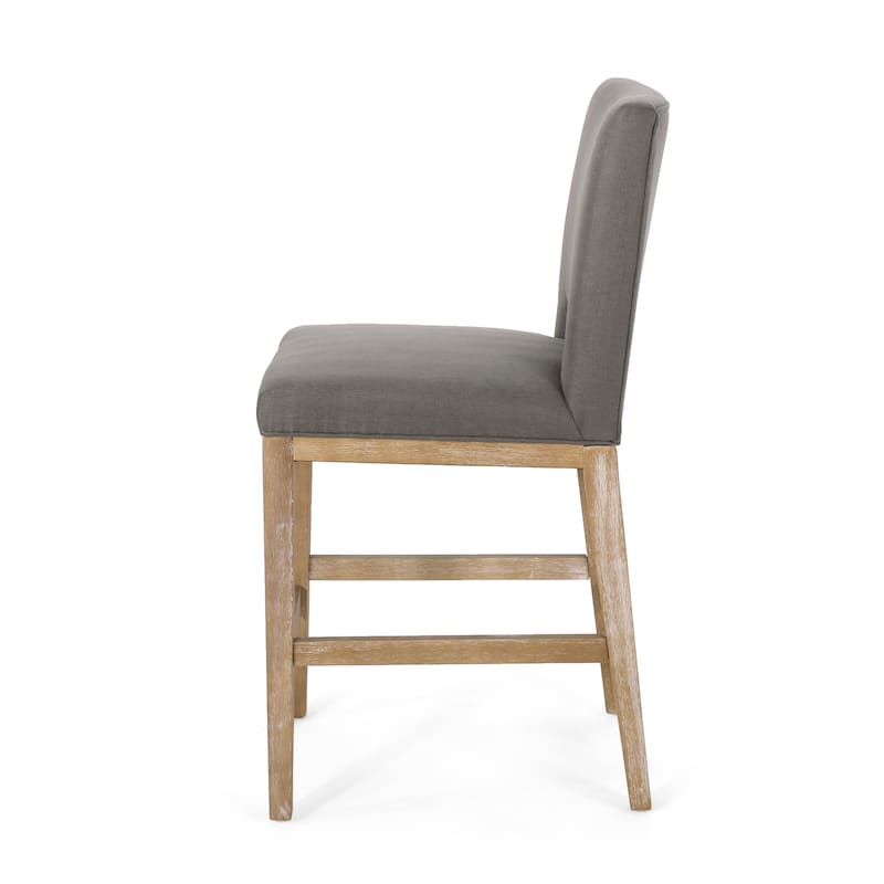 Coloma Fabric 27 Inch Counter Stools (Set of 2) by Christopher Knight Home