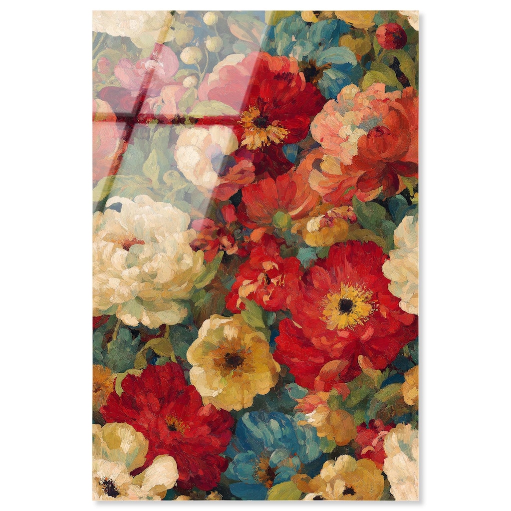 Garden Tapestries II Acrylic by Art Remedy, Ready to Hang