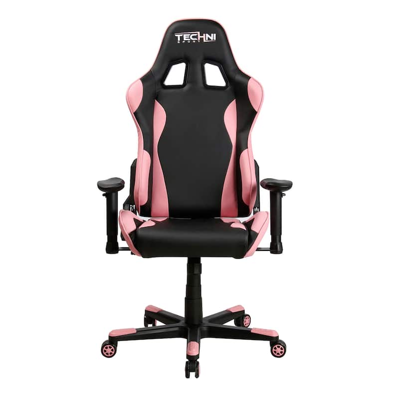Techni Sport TS-4300 Ergonomic High Back Racer Style PC Gaming Chair for Ultimate Comfort and Support