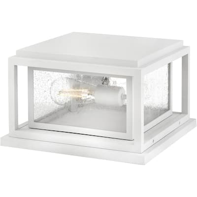 Hinkley Lighting 1008-LV Republic 2 Light 8" Tall LED Post Light