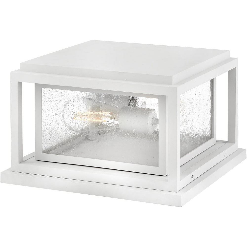 Hinkley Lighting 1008-LV Republic 2 Light 8" Tall LED Post Light