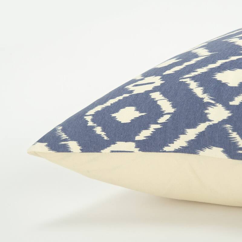 Blue Natural Ikat Down Filled Throw Pillow Bed Bath & Beyond 39556234