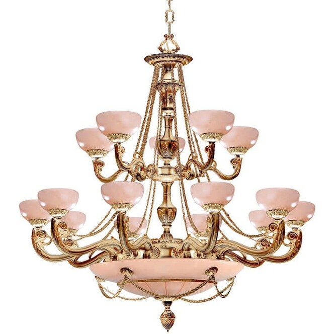 Crystorama Lighting Group 960  Hot Deal 20 Light 48" Wide Chandelier - Chandeliers For Bedrooms by Overstock.com