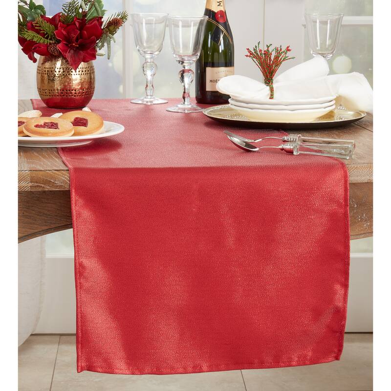 Shimmering Design Table Runner