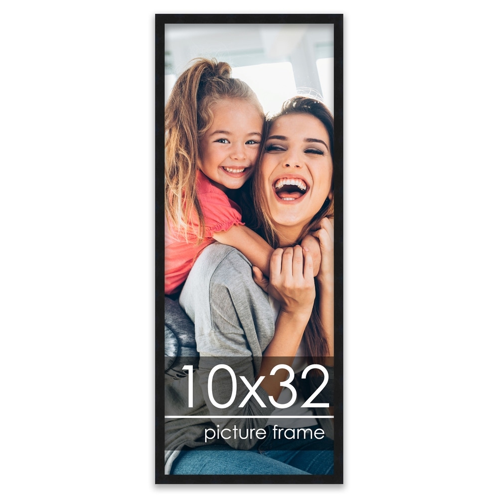 10x32 Frame Black Wood Picture Panoramic Frame Picture Frame