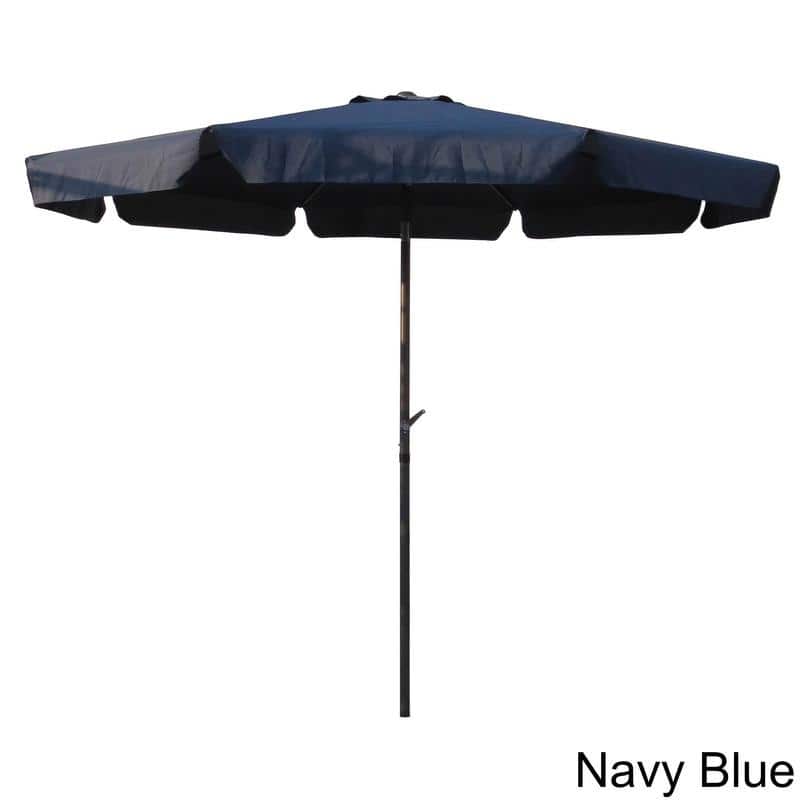 St. Kitts All-weather Tilting 10-foot Patio Umbrella - Navy