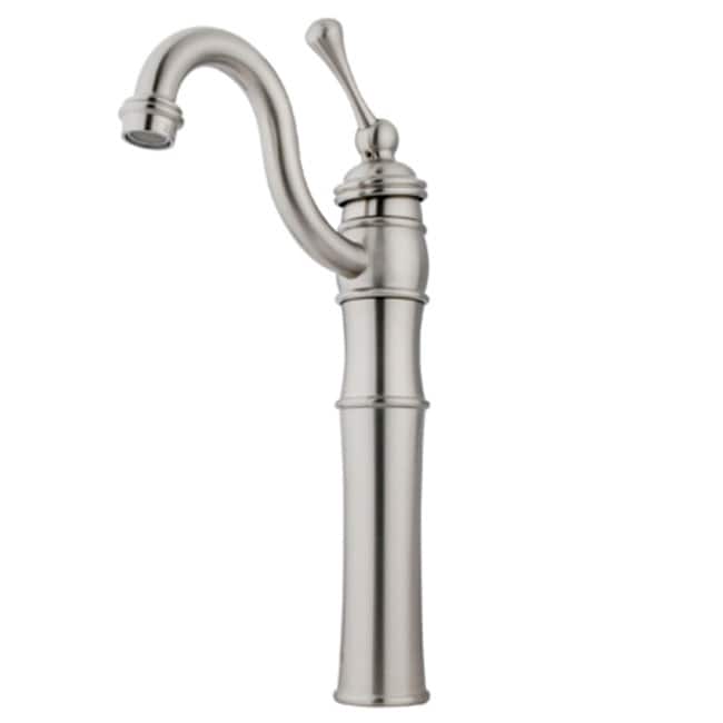 Kingston Brass Victorian Bathroom Faucet with Deck Plate and Metal
