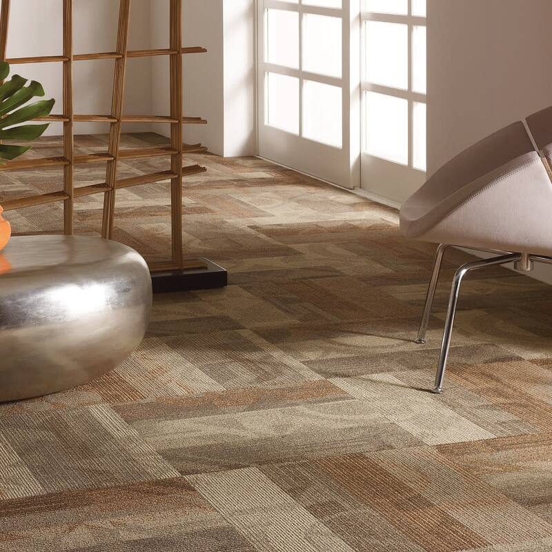 Shaw Philadelphia Commercial Feed Back 24" x 24" Glue Down Carpet Tile