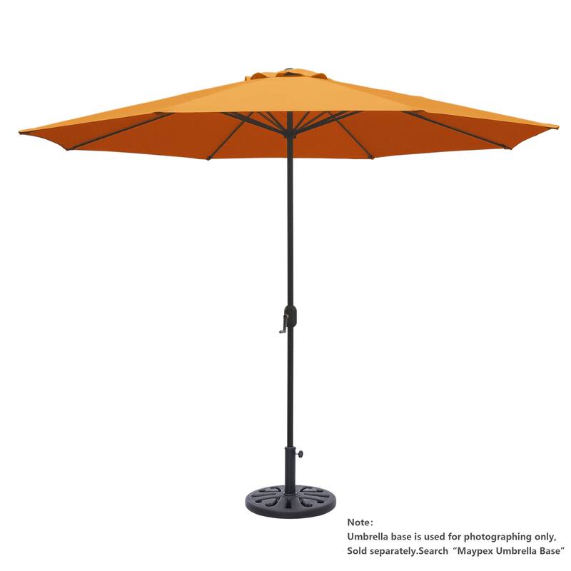 Maypex 11 Feet Round Market Patio Umbrella