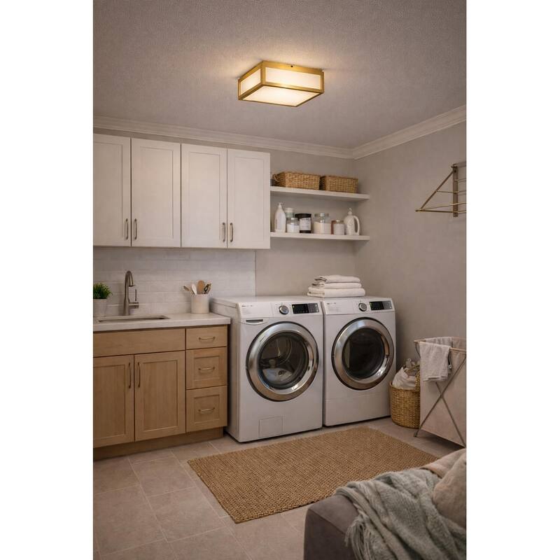 10-inches Integrated LED Flush Mount Light