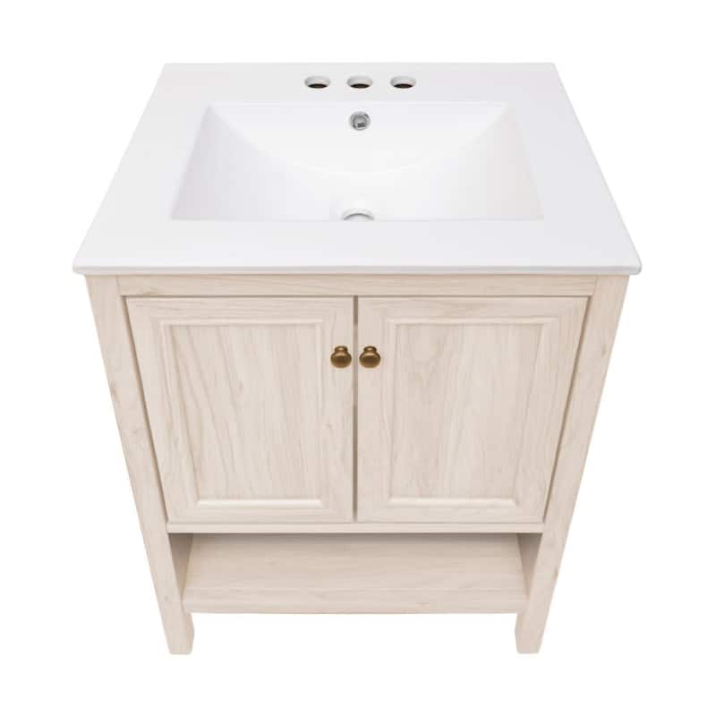 Swiss Madison SM-BV0601-3C Chateau 24" Free Standing Single Basin
