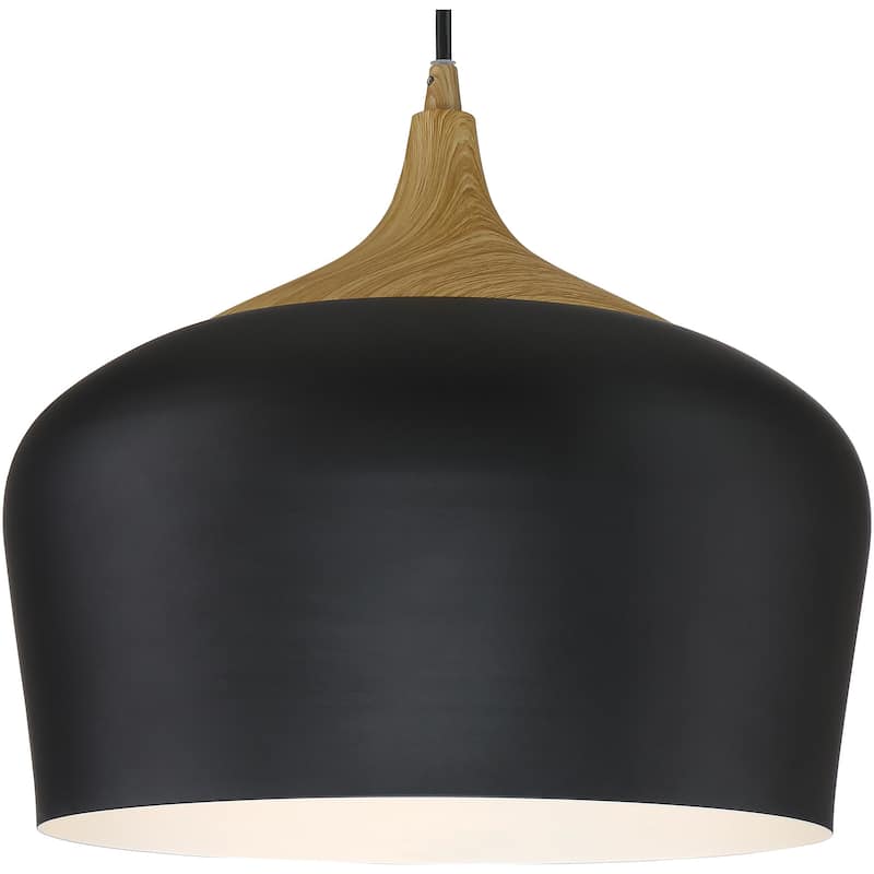 Access Lighting 52057 Blend 12" Wide Wood Pendant