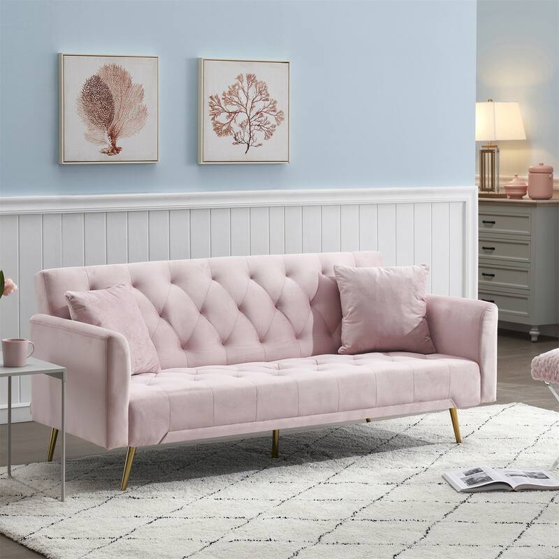 Modern Convertible Double Folding Living Room Sofa Bed