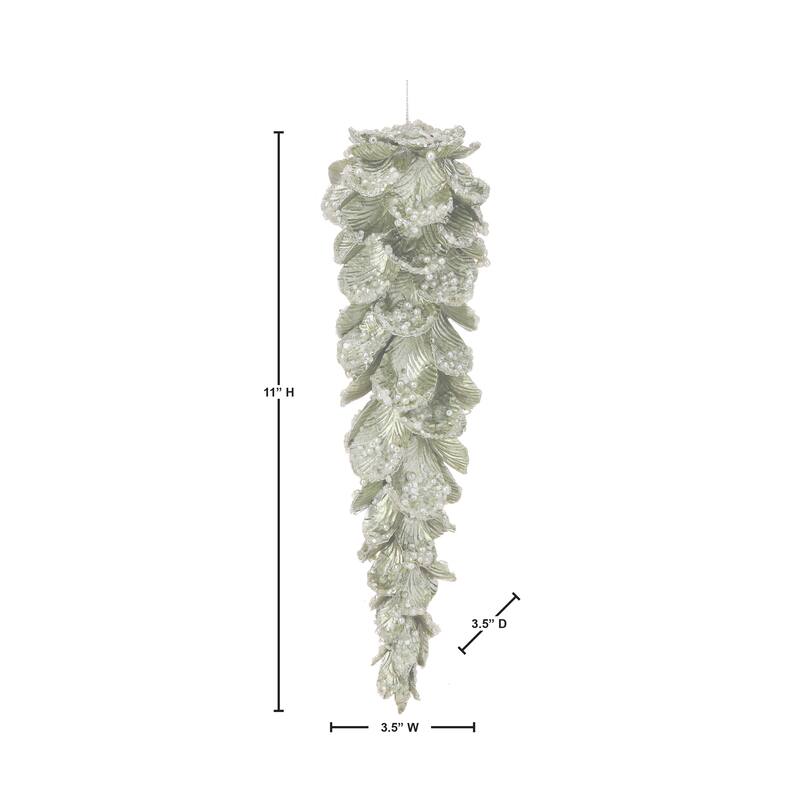 10" Jewel Petal Icicle Ornament