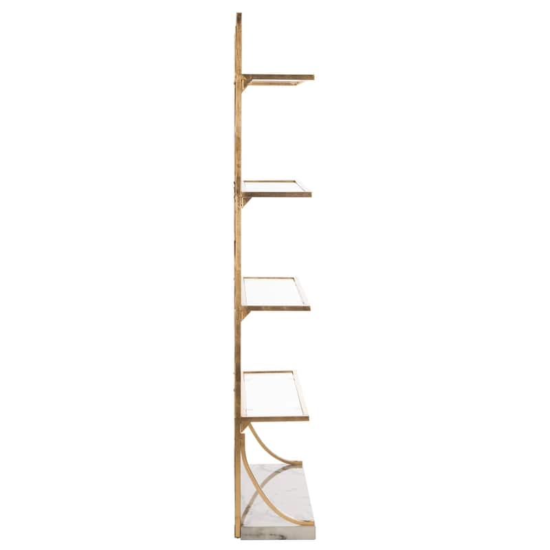 SAFAVIEH Pauletta 4-Tier Etagere Bookshelf - 34Wx12Dx76H