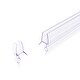 preview thumbnail 17 of 18, ELEGANT Shower Door Sweep Bottom Wipe Drip Waterproof Seal Strips