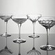 preview thumbnail 5 of 3, Waterford Mixology Coupe Large 9floz, Mixed Set of 4