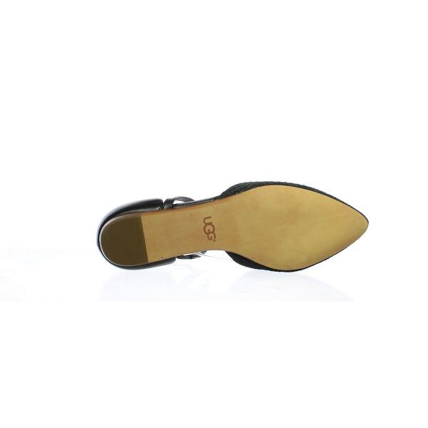 Shop Ugg Womens Izabel Mar Black Casual Flats Size 5 Overstock