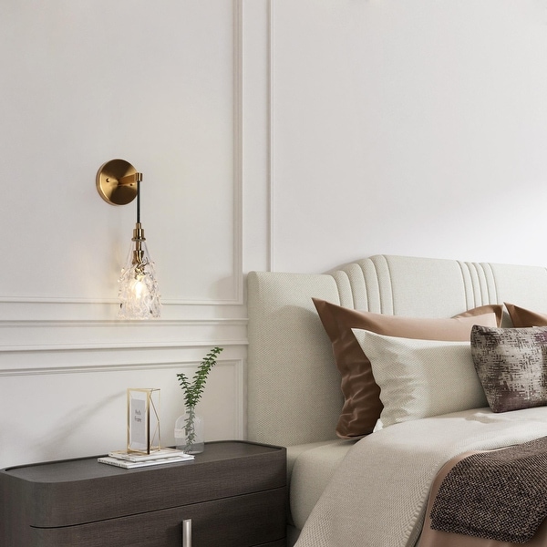 Brass bedside wall lights hotsell