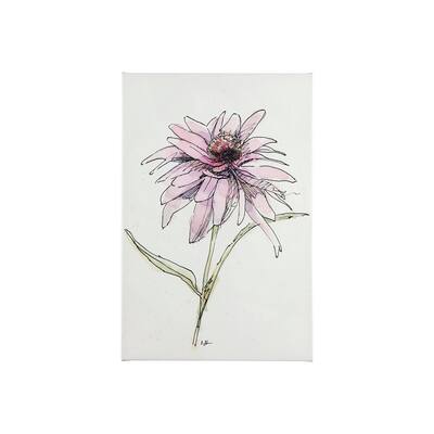 Echinacea I (20 x 30) Canvas Art Print