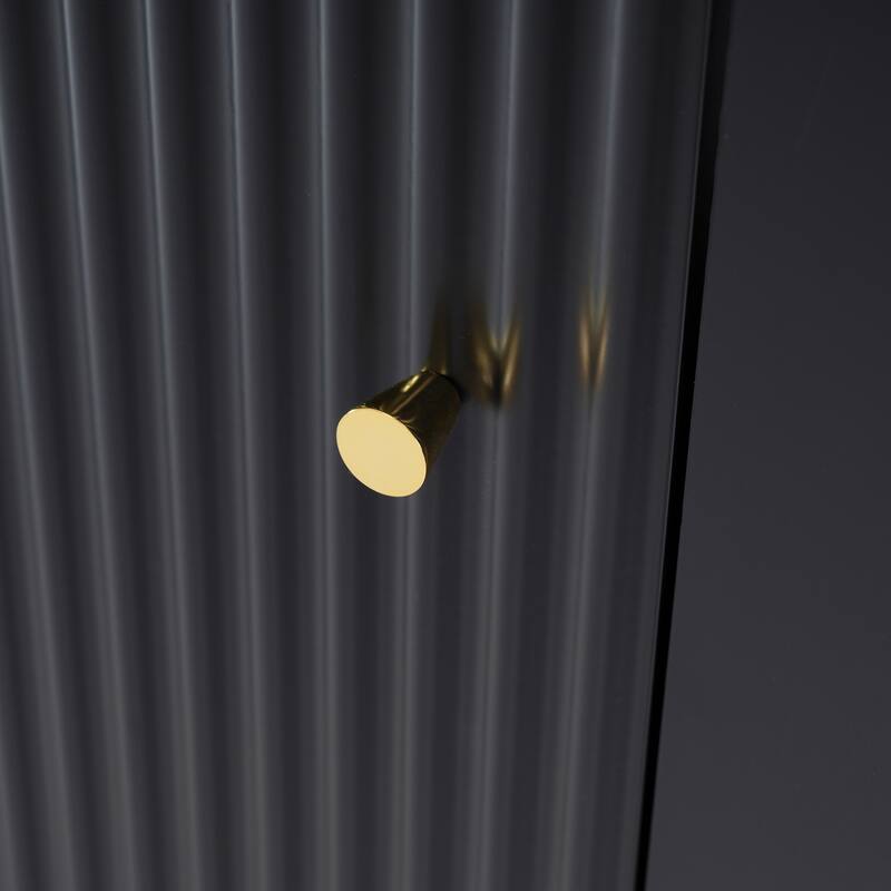 21.6 inch Floating Bathroom Vanity with Ceramic Basin - Perfect for Small Bathrooms, Right side storage