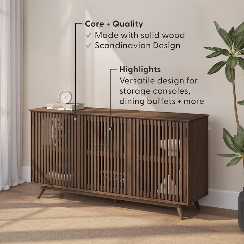 Plank and Beam Mid-Century Modern Buffet Sideboard/TV Stand